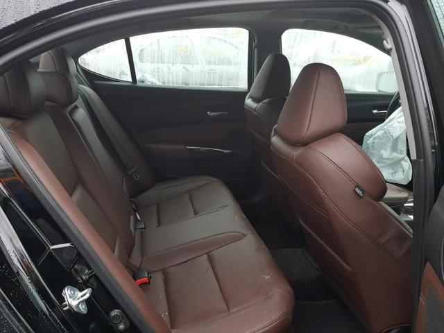 19UUB2F57FA001001 - 2015 ACURA TLX TECH შავი ფოტო 6