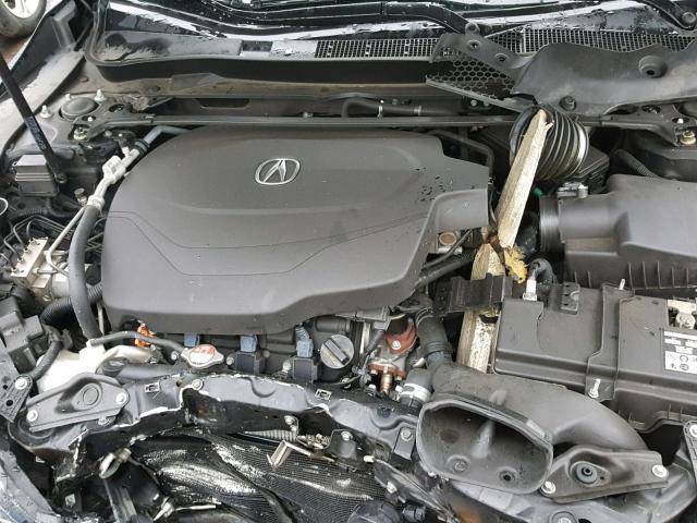 19UUB2F57FA001001 - 2015 ACURA TLX TECH შავი ფოტო 7