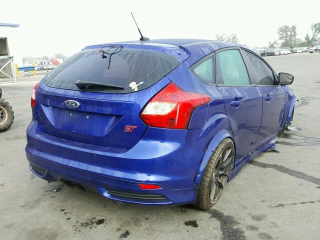 1FADP3L91DL364270 - 2013 FORD FOCUS ST BLUE photo 4