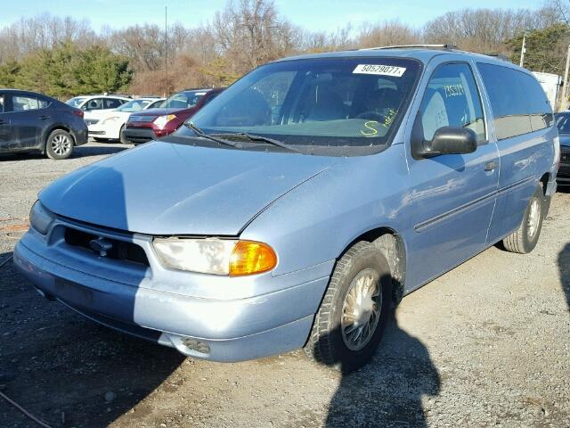 2FMZA5141WBE03443 - 1998 FORD WINDSTAR W BLUE photo 2