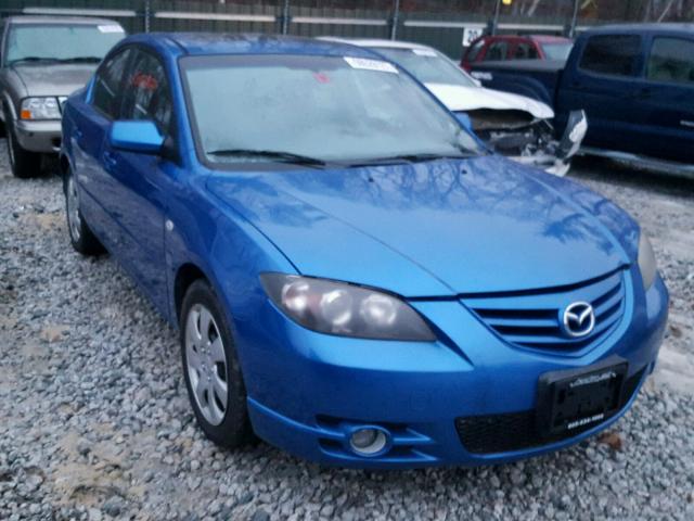 JM1BK323741132135 - 2004 MAZDA 3 S BLUE photo 1