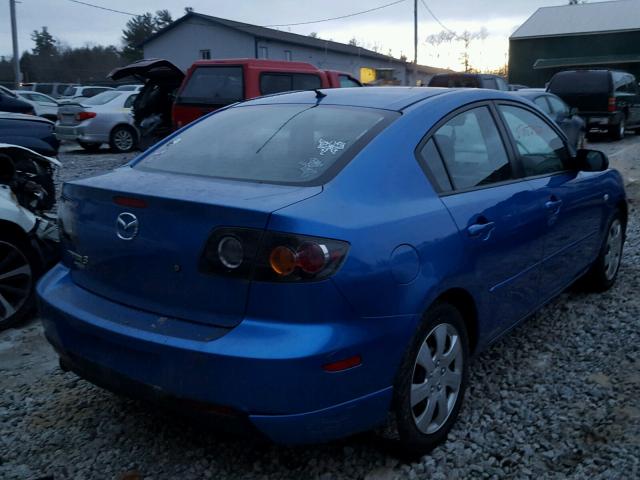 JM1BK323741132135 - 2004 MAZDA 3 S BLUE photo 4