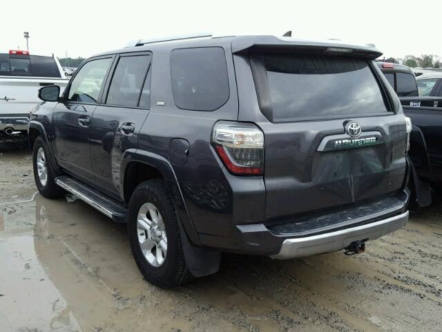 JTEZU5JR3E5073150 - 2014 TOYOTA 4RUNNER SR GRAY photo 3