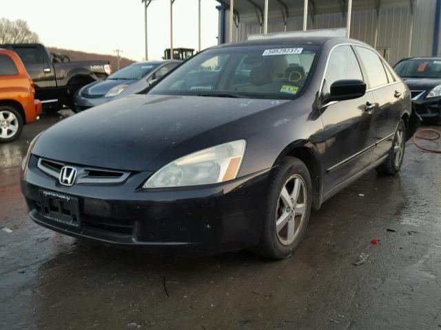 1HGCM56614A125827 - 2004 HONDA ACCORD EX BLACK photo 2