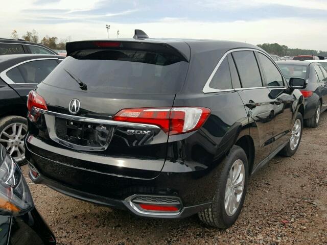 5J8TB3H52HL022117 - 2017 ACURA RDX TECHNO BLACK photo 4