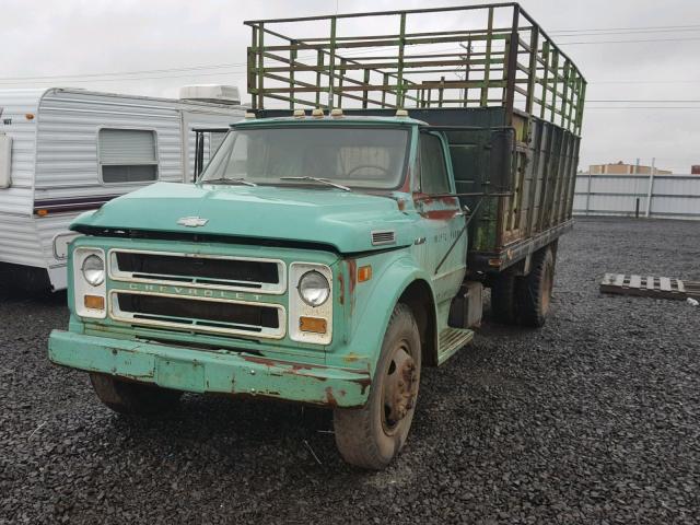 CE639P843955 - 1969 CHEVROLET C-SERIES GREEN photo 2