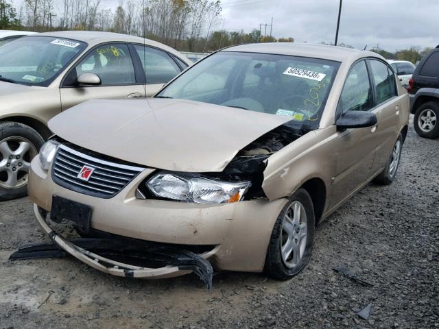 1G8AJ55F87Z165239 - 2007 SATURN ION LEVEL TAN photo 2