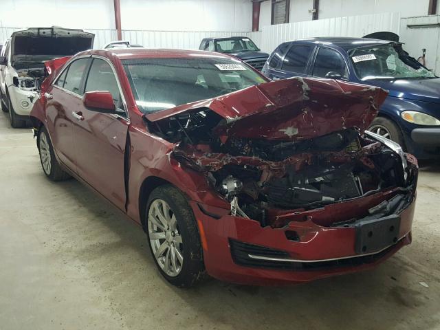 1G6AA5RX5H0165913 - 2017 CADILLAC ATS RED photo 1