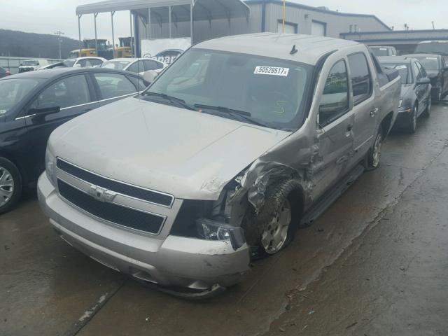 3GNEC22069G185600 - 2009 CHEVROLET AVALANCHE SILVER photo 2