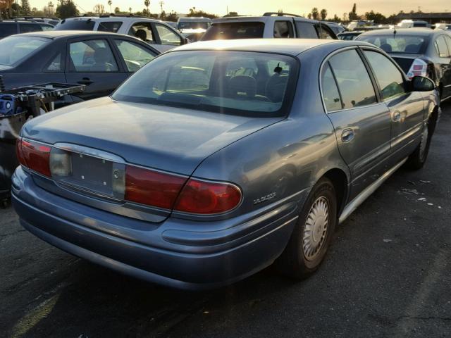 1G4HP54K214272367 - 2001 BUICK LESABRE CU BLUE photo 4