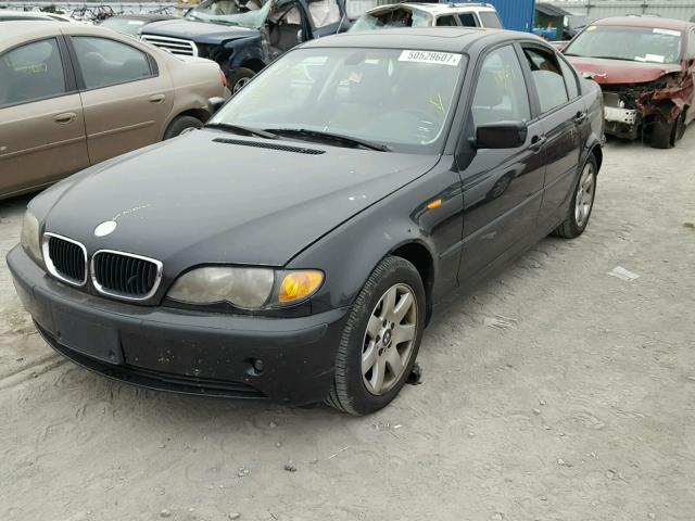 WBAET37415NJ87294 - 2005 BMW 325 I BLACK photo 2