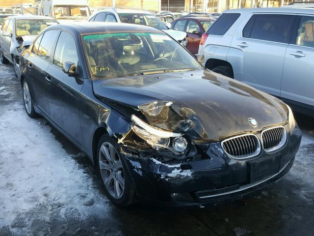 WBANV93518CZ68862 - 2008 BMW 535 XI BLACK photo 1