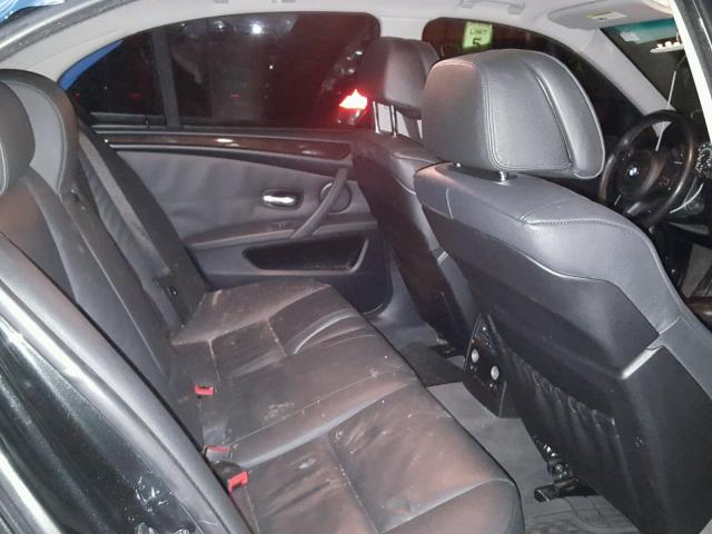 WBANV93518CZ68862 - 2008 BMW 535 XI BLACK photo 6