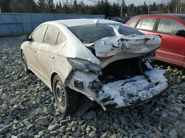 KMHD84LF5HU123424 - 2017 HYUNDAI ELANTRA SE WHITE photo 3