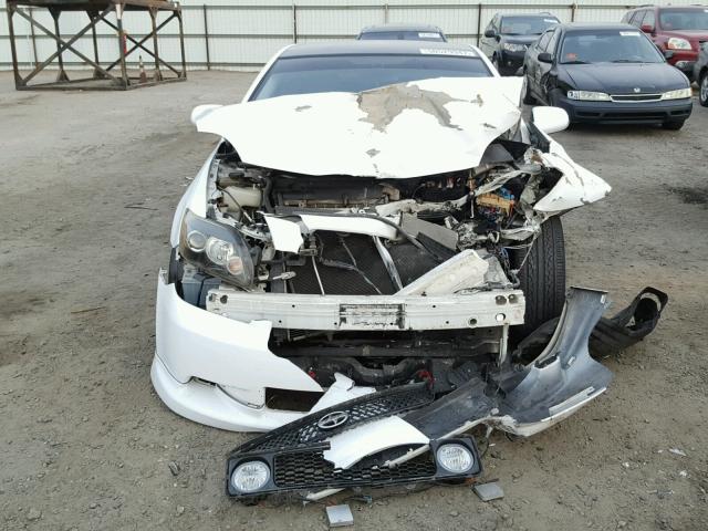 JTKDE167380222646 - 2008 TOYOTA SCION WHITE photo 9