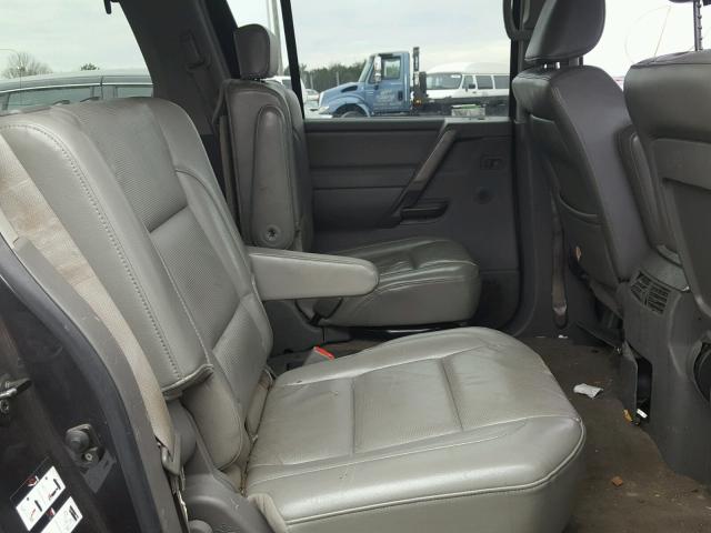 5N1AA08A76N731658 - 2006 NISSAN ARMADA SE SILVER photo 6