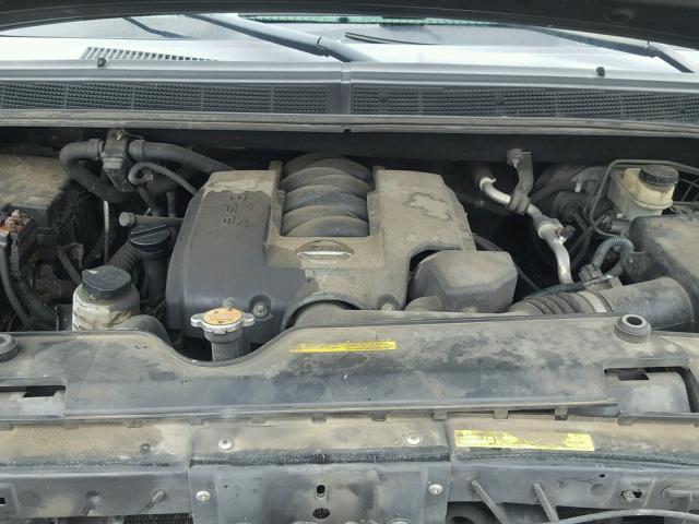 5N1AA08A76N731658 - 2006 NISSAN ARMADA SE SILVER photo 7