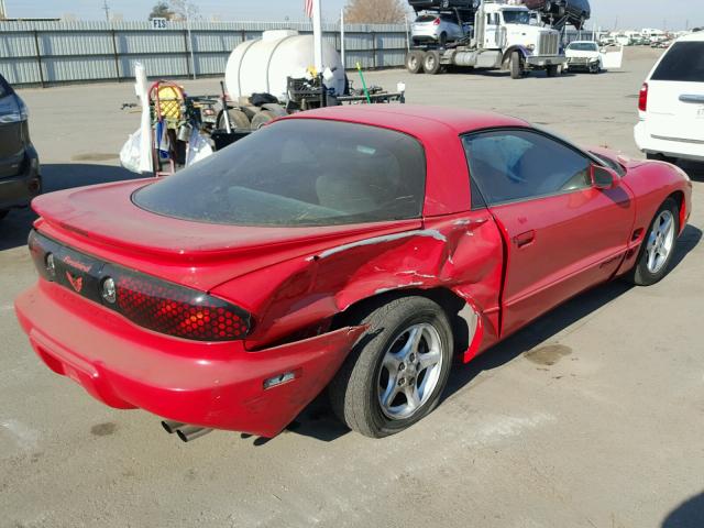 2G2FS22K5X2231262 - 1999 PONTIAC FIREBIRD RED photo 4