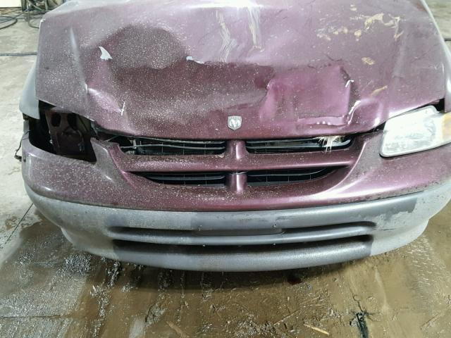 2B4GP44R5WR715815 - 1998 DODGE GRAND CARA PURPLE photo 7