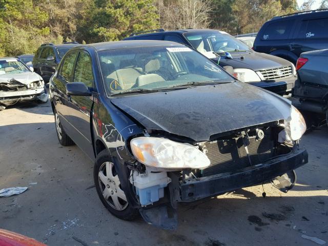 JTDBR32E652054472 - 2005 TOYOTA COROLLA CE BLACK photo 1