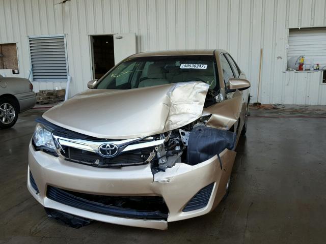 4T1BF1FK4CU064038 - 2012 TOYOTA CAMRY BASE GOLD photo 9