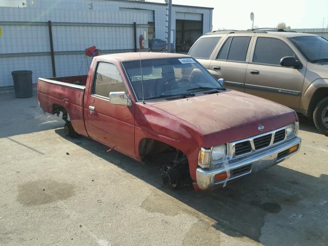 1N6SD11S0RC383904 - 1994 NISSAN TRUCK BASE RED photo 1