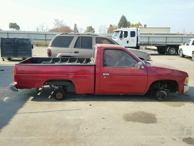 1N6SD11S0RC383904 - 1994 NISSAN TRUCK BASE RED photo 9