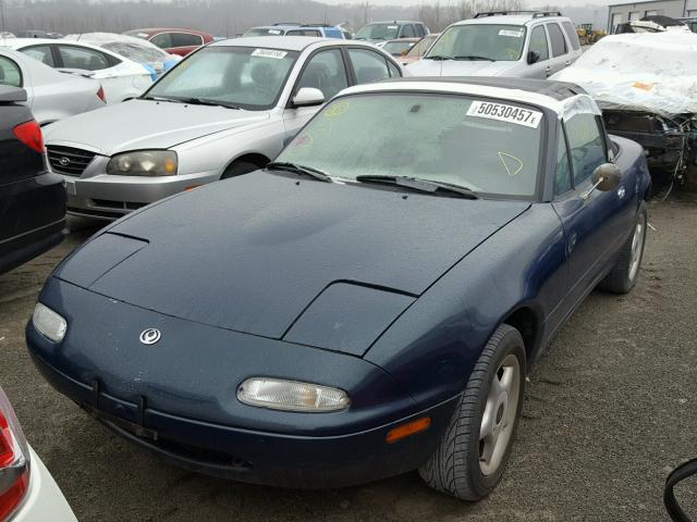 JM1NA3538T0716379 - 1996 MAZDA MX-5 MIATA BLUE photo 2