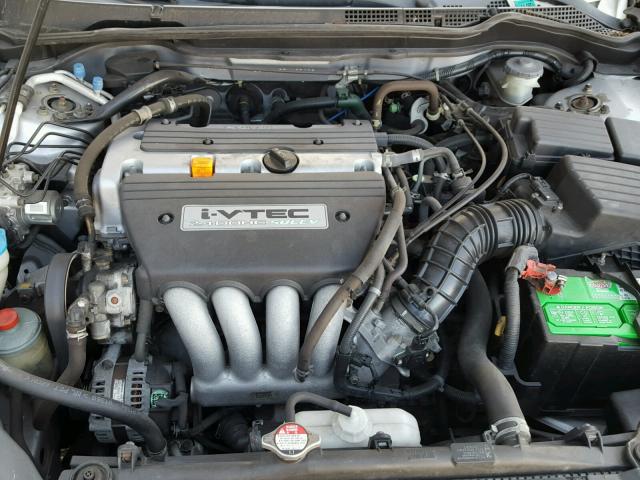 1HGCM56455A088023 - 2005 HONDA ACCORD LX SILVER photo 7