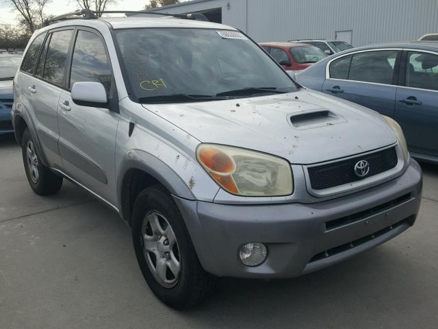 JTEGD20V750075341 - 2005 TOYOTA RAV4 SILVER photo 1