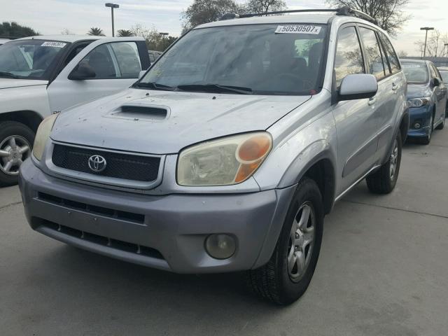 JTEGD20V750075341 - 2005 TOYOTA RAV4 SILVER photo 2