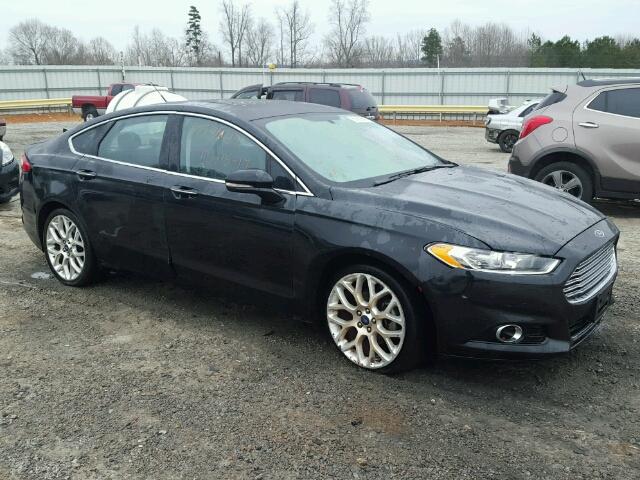 3FA6P0K97ER145373 - 2014 FORD FUSION TIT BLACK photo 9