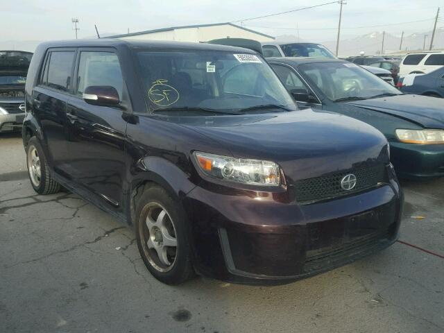 JTLKE50E581060126 - 2008 SCION XB PURPLE photo 1