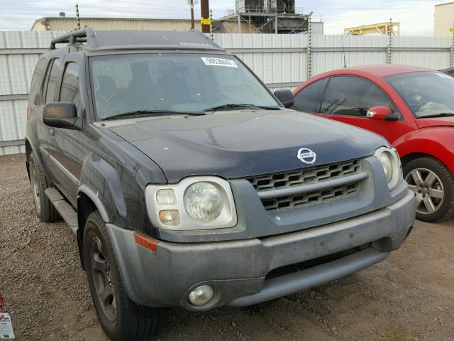 5N1ED28T34C638439 - 2004 NISSAN XTERRA XE BLACK photo 1