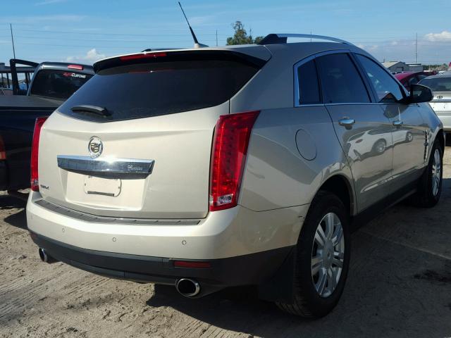 3GYFNAEY9AS654242 - 2010 CADILLAC SRX LUXURY GOLD photo 4