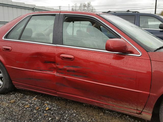 1G6KY5497XU904621 - 1999 CADILLAC SEVILLE ST RED photo 9