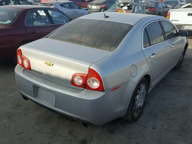 1G1ZE5E76BF384807 - 2011 CHEVROLET MALIBU LTZ SILVER photo 4