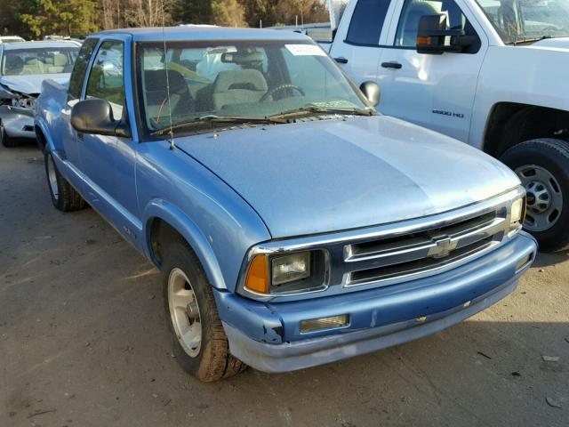 1GCCS19XXV8173918 - 1997 CHEVROLET S TRUCK S1 BLUE photo 1