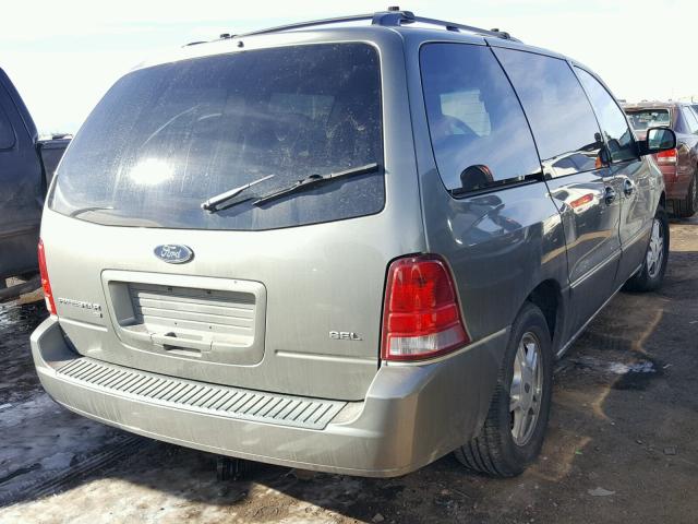 2FMZA52215BA52206 - 2005 FORD FREESTAR S GRAY photo 4