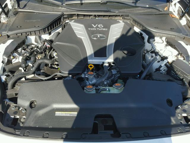 JN1EV7AP8JM355510 - 2018 INFINITI Q50 LUXE WHITE photo 7