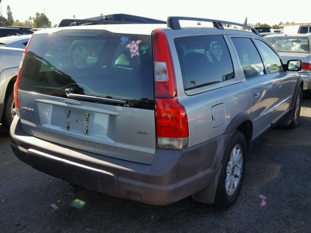 YV1SZ59H541154833 - 2004 VOLVO XC70 SILVER photo 4