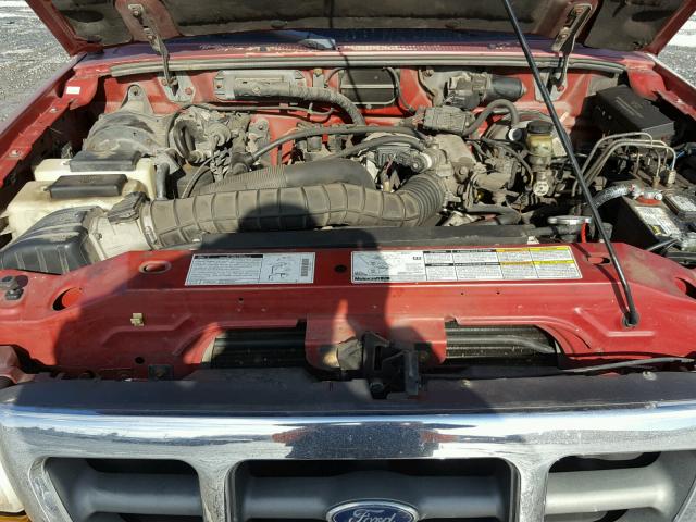 1FTZR15U7WTA84307 - 1998 FORD RANGER SUP RED photo 7