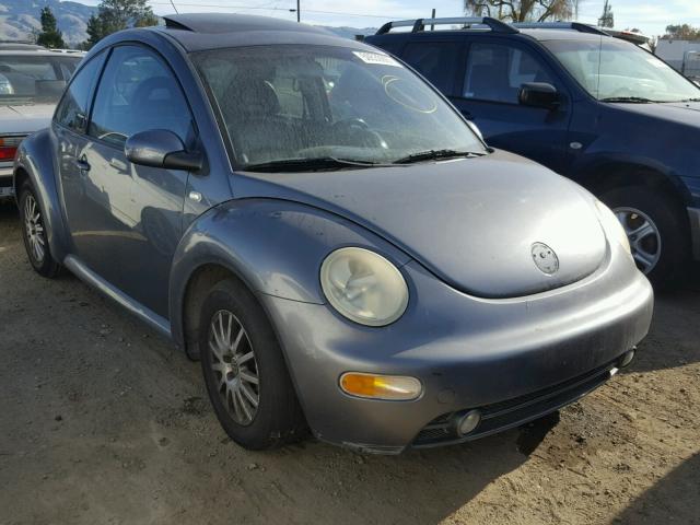 3VWCP21C92M426005 - 2002 VOLKSWAGEN NEW BEETLE GRAY photo 1