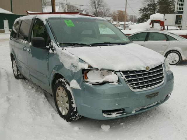 2A8HR44EX9R600851 - 2009 CHRYSLER TOWN & COU BLUE photo 1