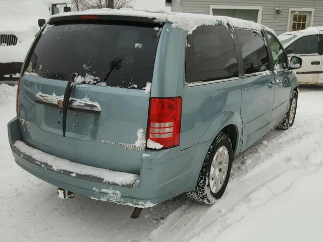 2A8HR44EX9R600851 - 2009 CHRYSLER TOWN & COU BLUE photo 4