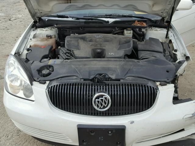 1G4HD57248U112540 - 2008 BUICK LUCERNE CX WHITE photo 7