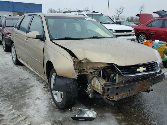 1G1ZT61866F164972 - 2006 CHEVROLET MALIBU MAX GOLD photo 1