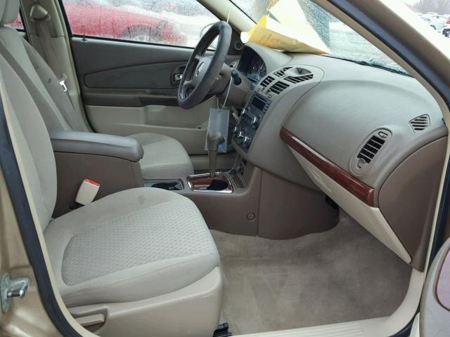 1G1ZT61866F164972 - 2006 CHEVROLET MALIBU MAX 金色 照片 5