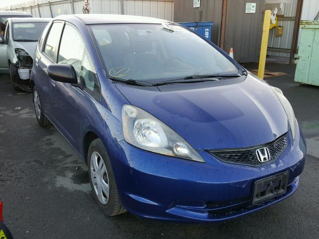 JHMGE88239S013409 - 2009 HONDA FIT BLUE photo 1