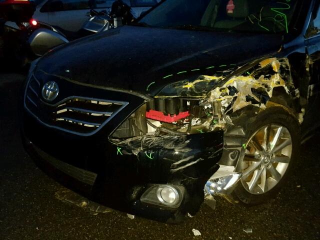 4T1BK3EK5BU118972 - 2011 TOYOTA CAMRY SE BLACK photo 9